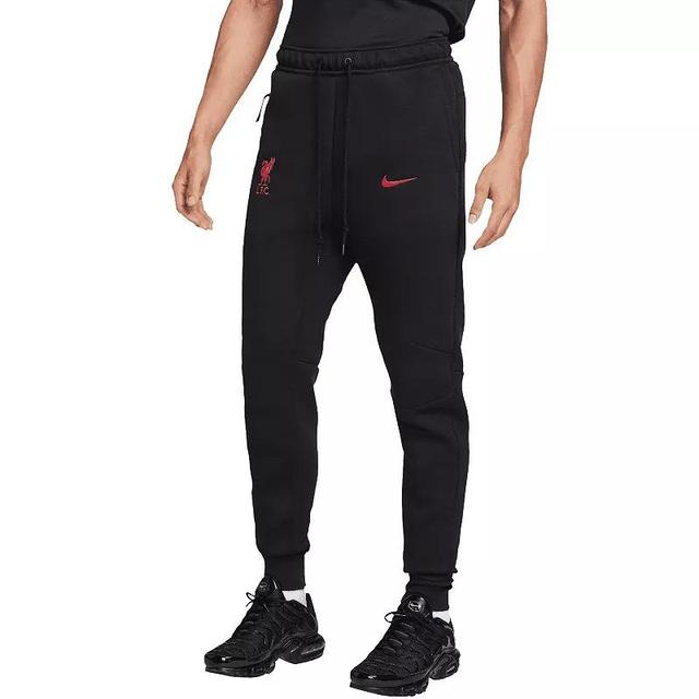 Liverpool FC Tech Fleece Nike Men's Soccer Jogger Pants Product Image