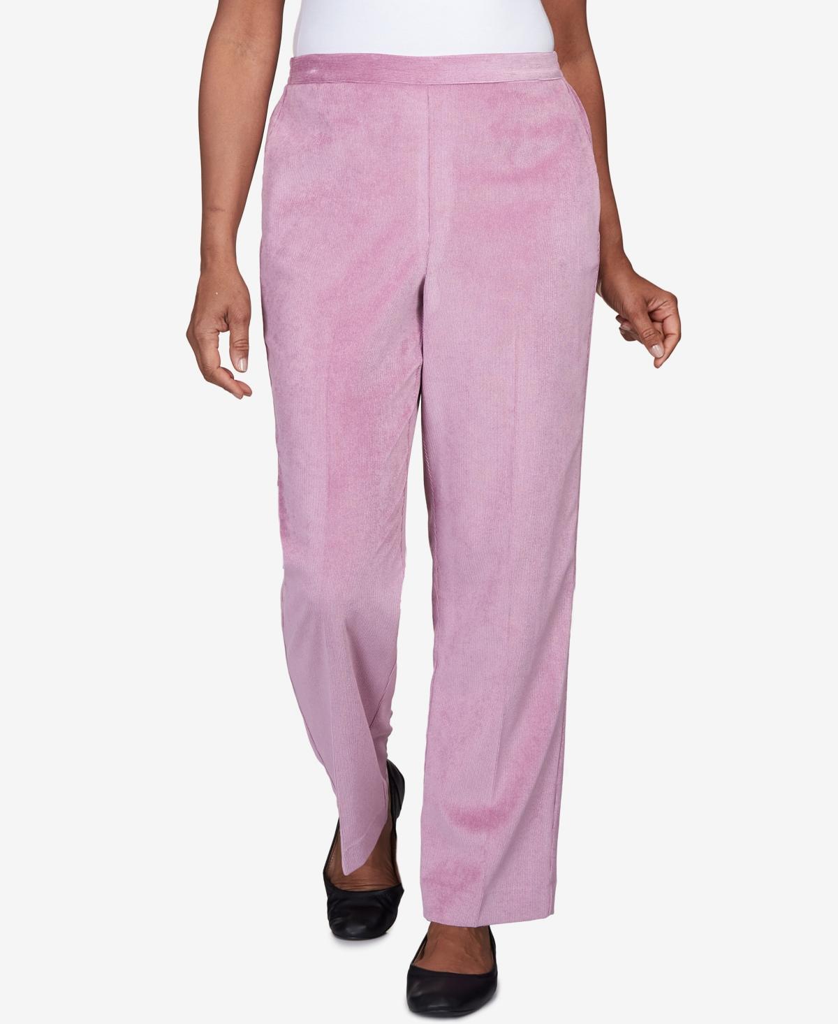 Plus Size Alfred Dunner Swiss Chalet Corduroy Pants-Short Length Product Image