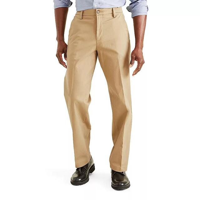 Dockers Mens Workday Smart 360 Flex Classic Fit Khaki Stretch Pants Product Image