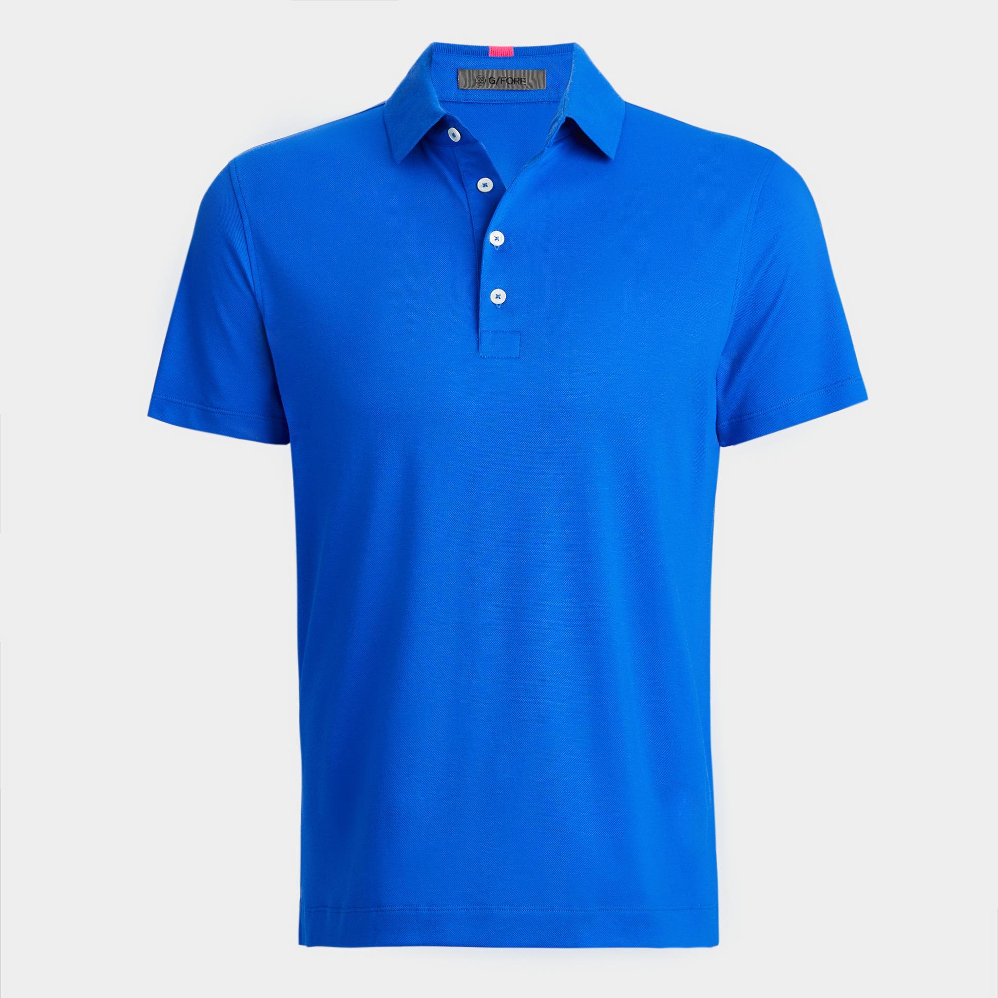 TECHNICAL COTTON BLEND POLO Product Image