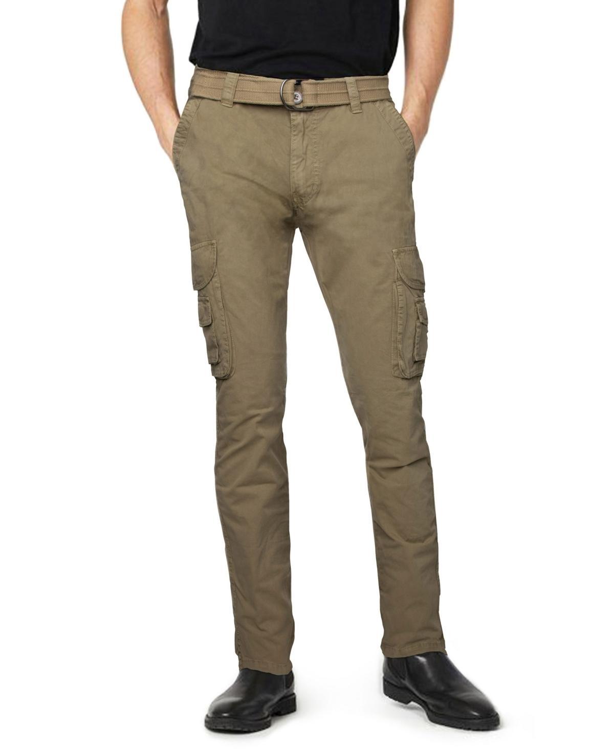 X-Ray Mens Belted Cargo Pants Product Image