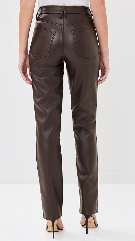 Good American Better Than Leather Good Icon Pants | Shopbop Product Image