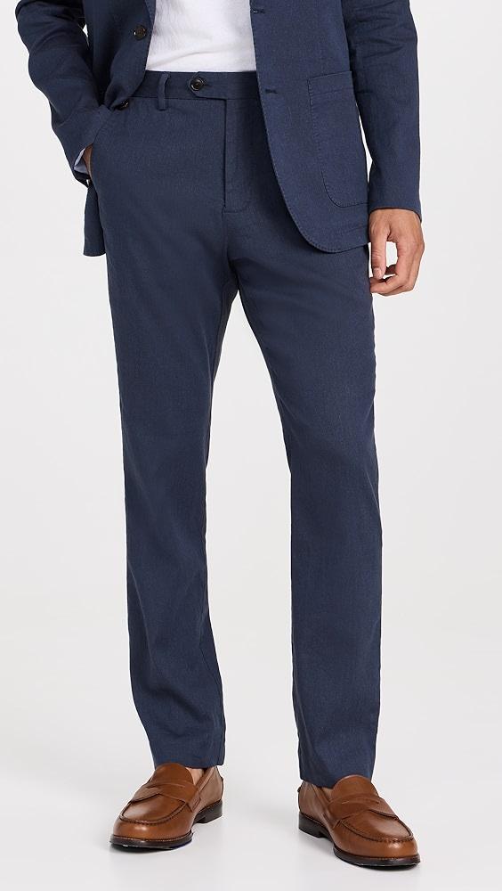 Faherty Movement Flex Linen Trouser | Shopbop product image