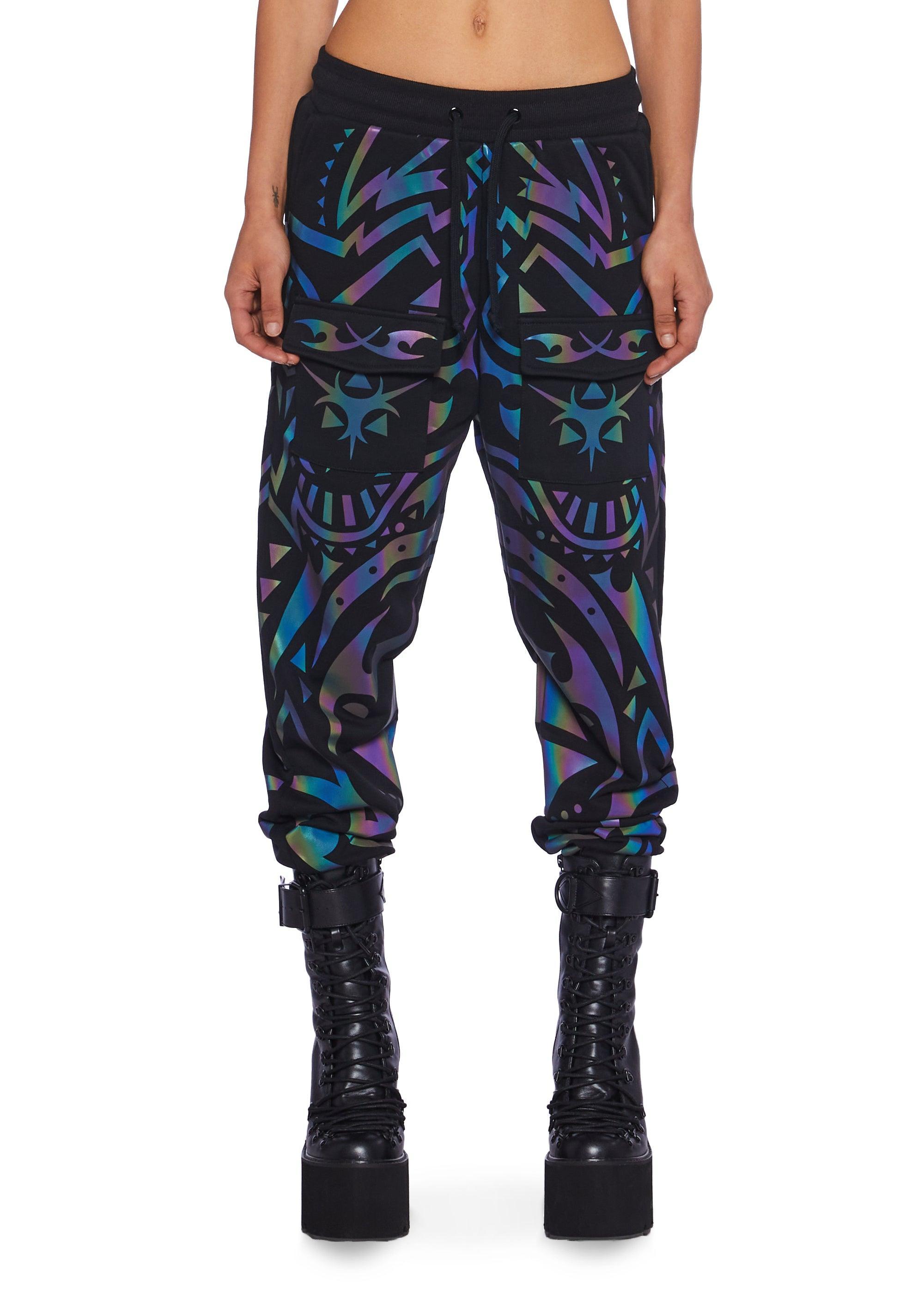 Moon Labyrinth Reflective Joggers Male Product Image