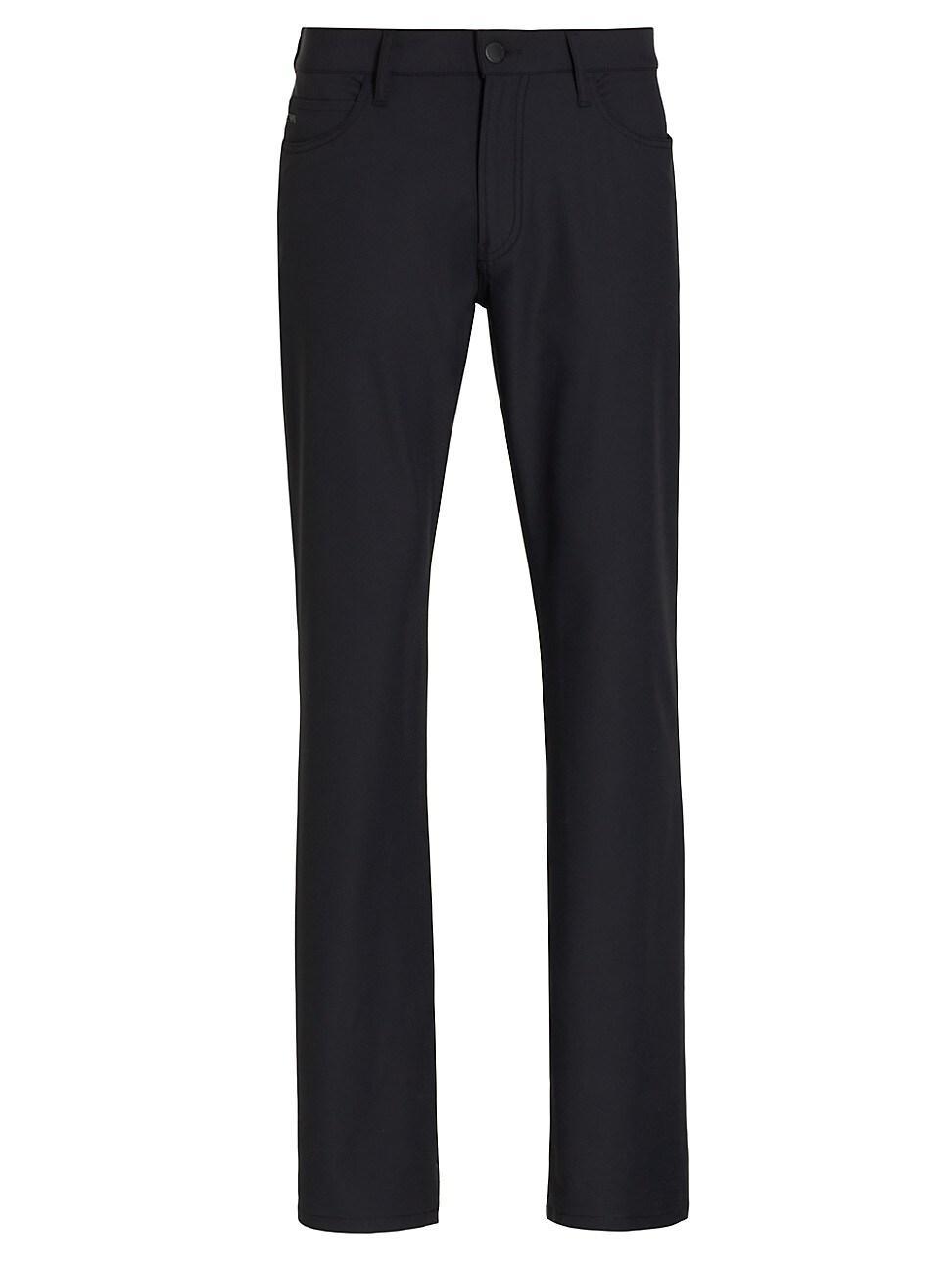 Mens Five-Pocket Nylon-Blend Tech Pants Product Image