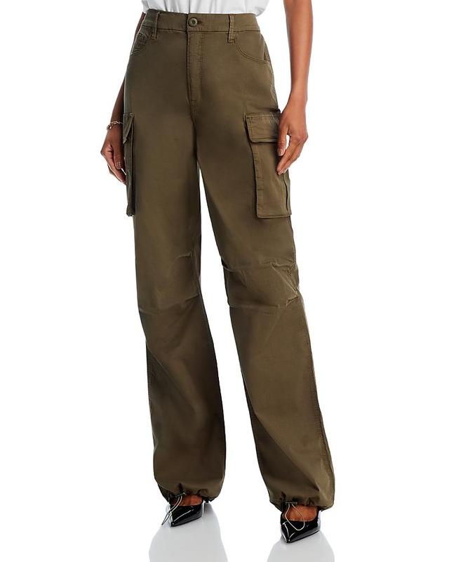 Womens Baggy Cargo Pants | Cloud White, Size 20 Plus | Good American by Khlo Kardashian Product Image