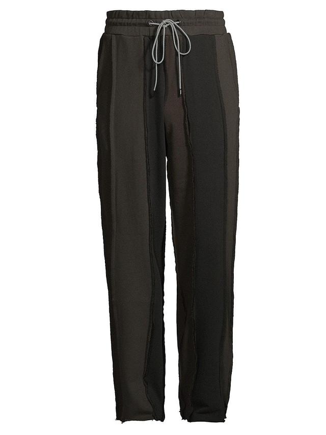 Mens Spliced Baggy Pants Product Image