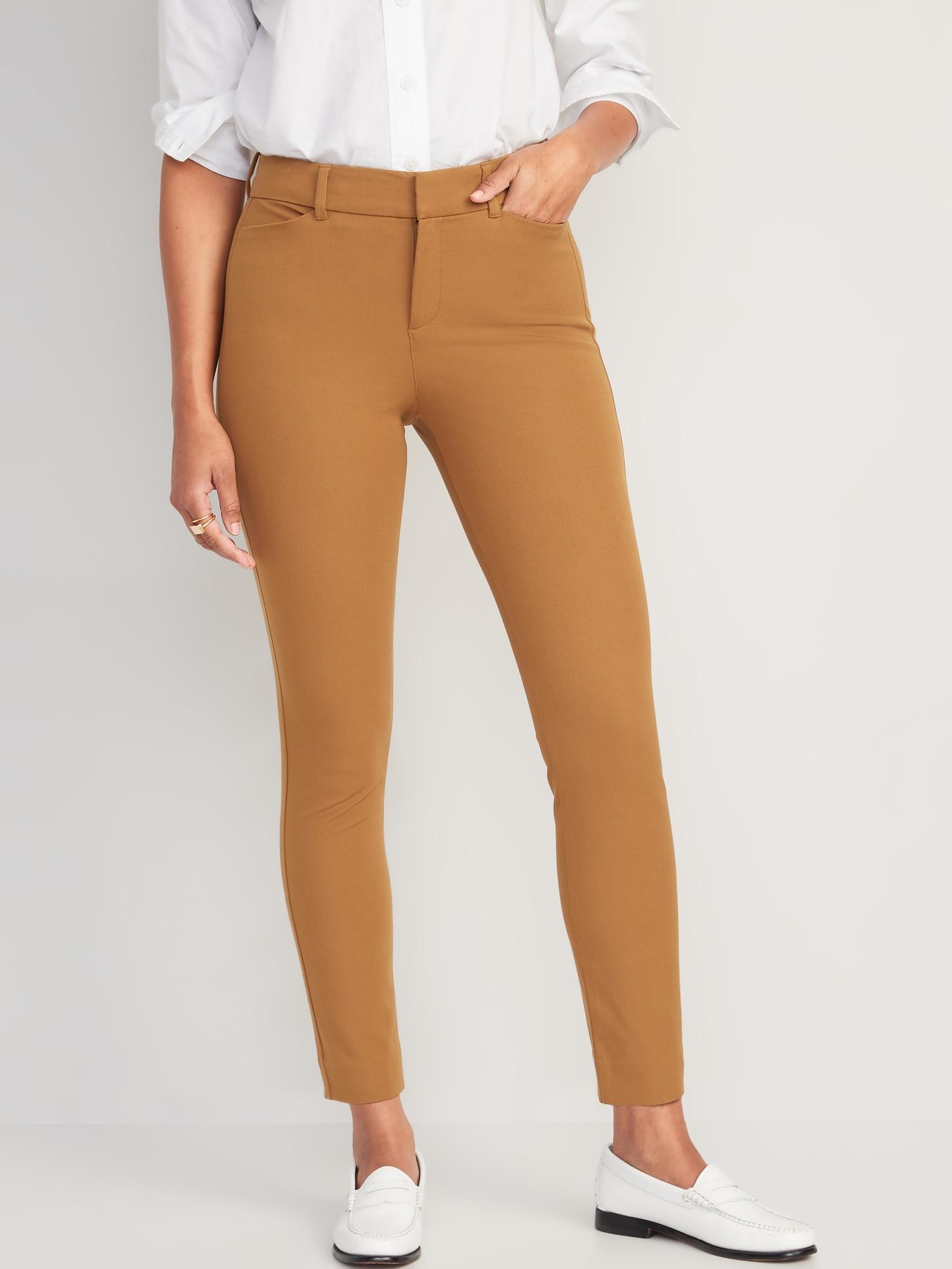 High-Waisted Pixie Skinny Ankle Pants Product Image