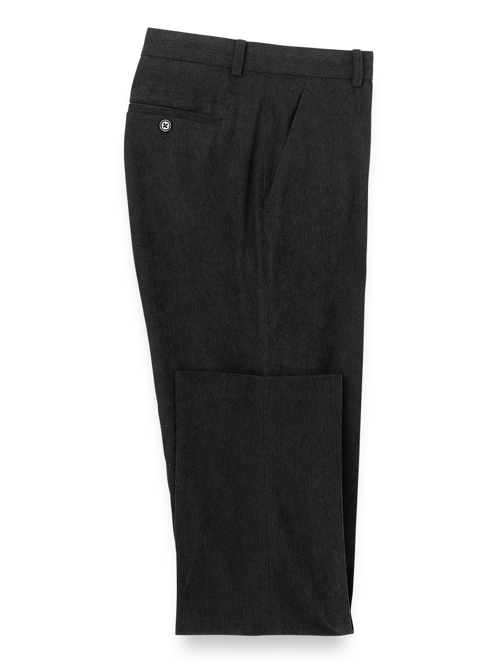 Corduroy Flat Front Pants Product Image