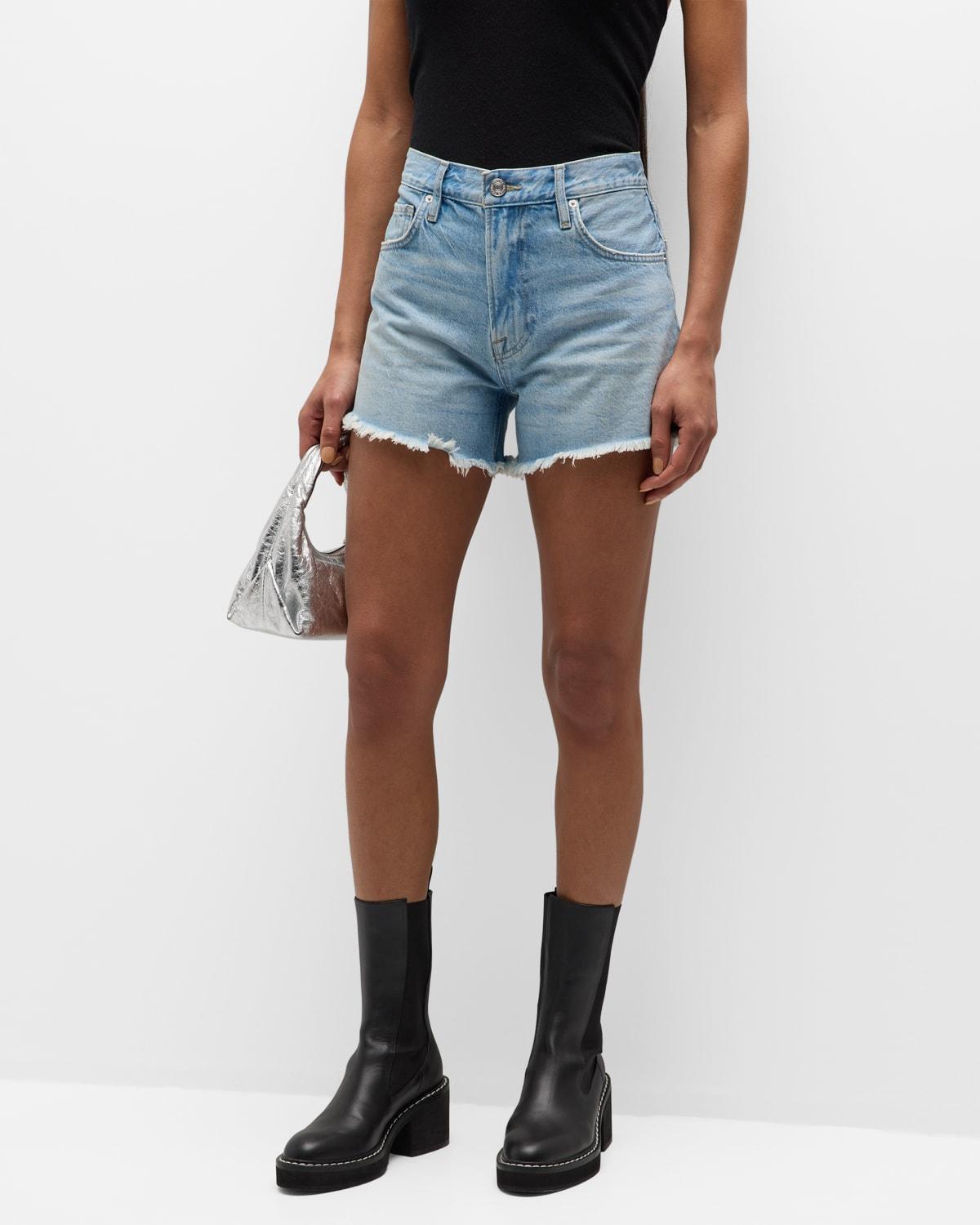 FRAME Le Super High Waist Shorts Product Image