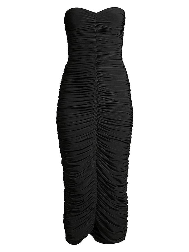 Womens Slinky Sweetheart Body-Con Dress Product Image