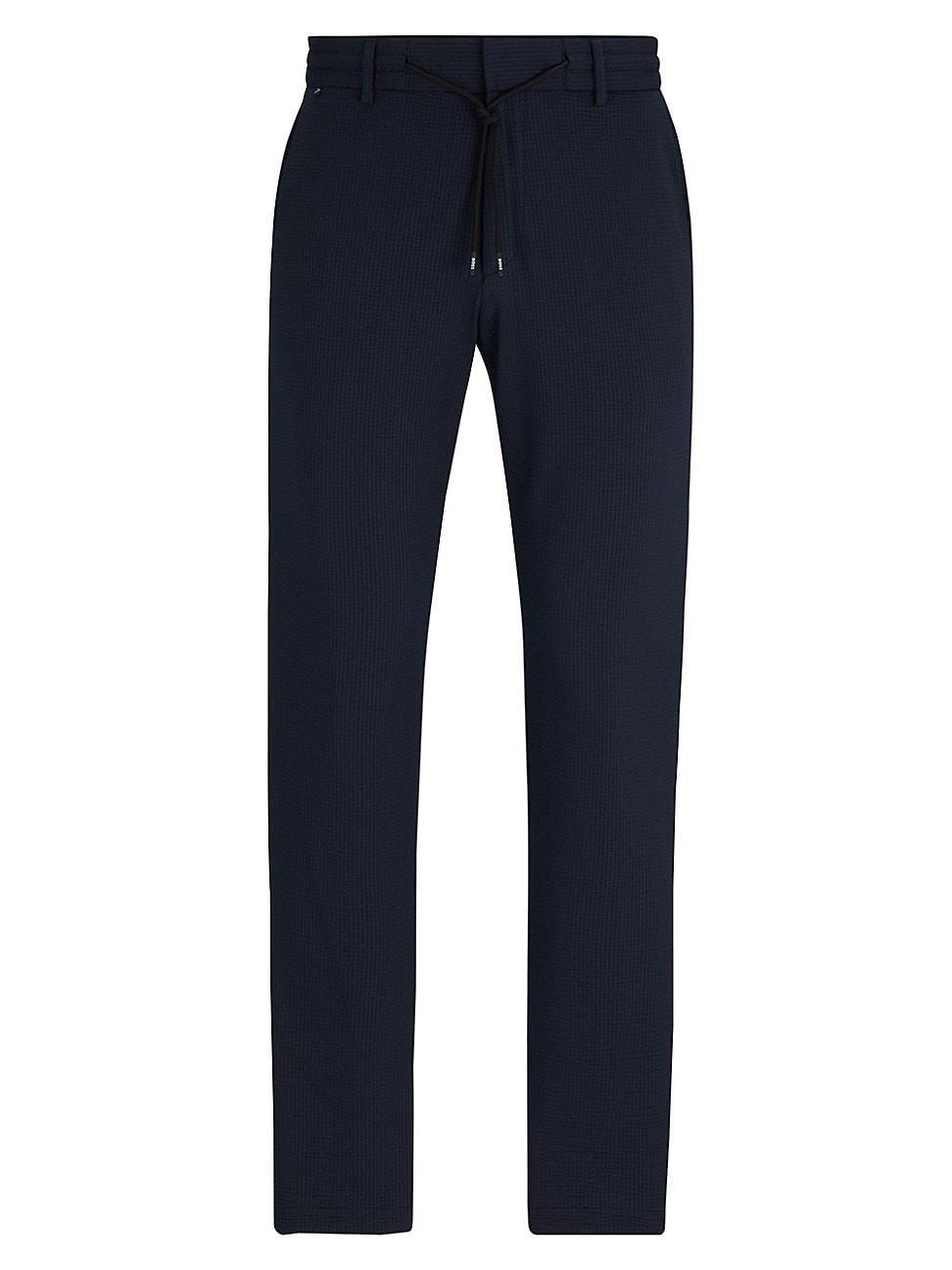 Boss by Hugo Boss Mens Performance-Stretch Slim-Fit Trousers Product Image