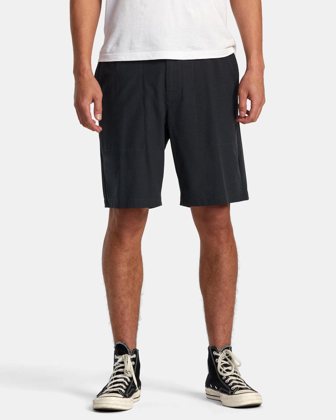 All Time Hemp Hybrid 19" Shorts - Black Product Image