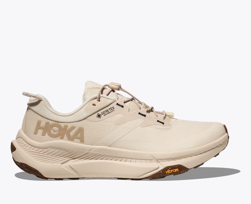 HOKA Mens Transport GTX Shoes in Eggnog/Eggnog, Size 11 Product Image