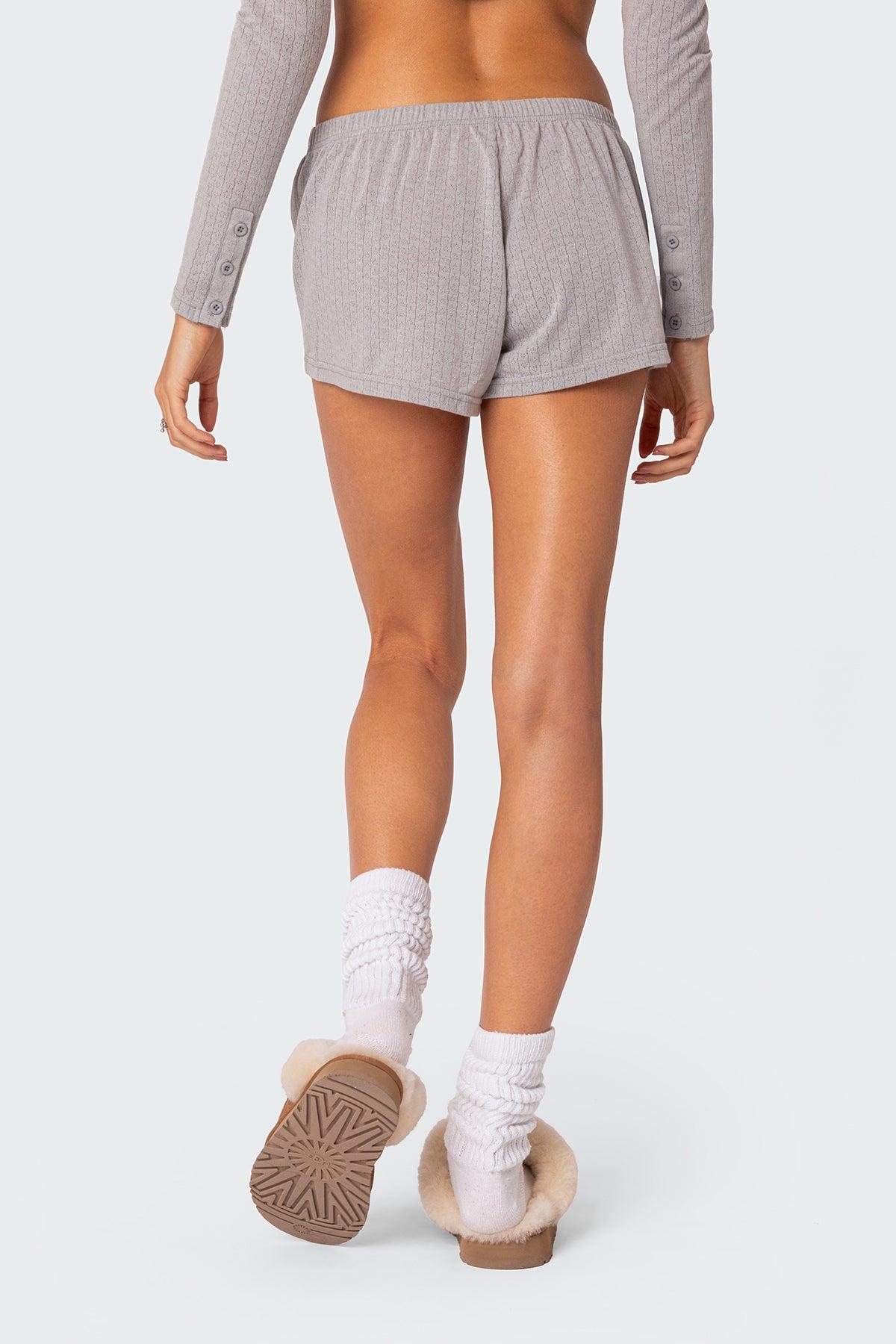 Homey Pointelle Shorts Product Image