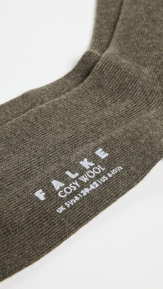 Cashmere & Wool-Blend Cozy Socks Product Image