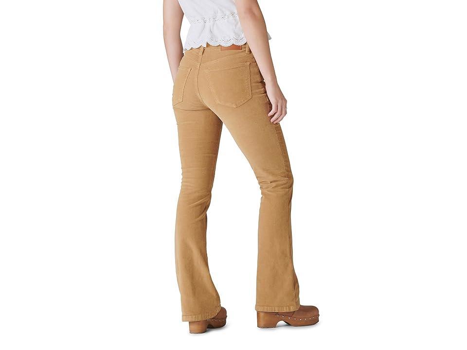 Lucky Brand High-Rise Corduroy Stevie Flare in Cider (Cider) Women's Jeans Product Image