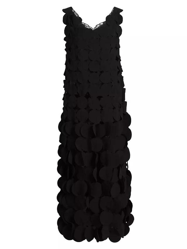 Circular Lace Layered Maxi Dress Product Image