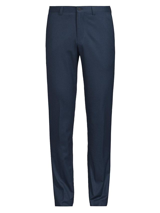 Mens Lightweight Wool-Silk Trousers Product Image