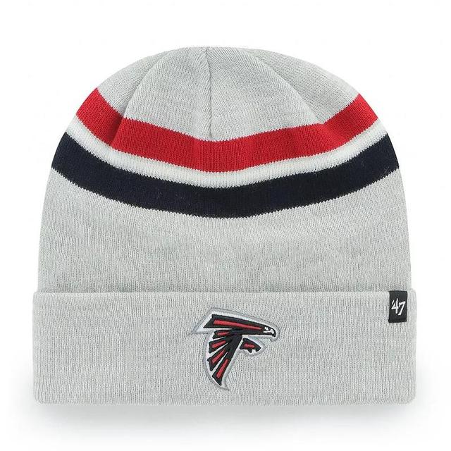 Mens 47 Gray Atlanta Falcons Monhegan Cuffed Knit Hat Product Image