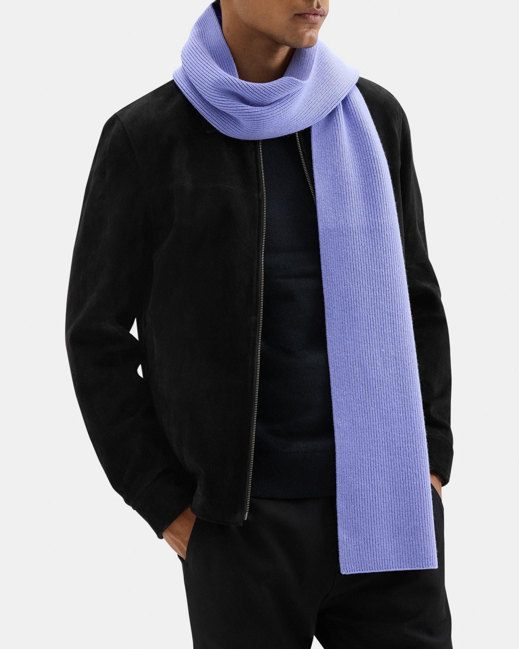 Scarf in Ribbed Cashmere Product Image