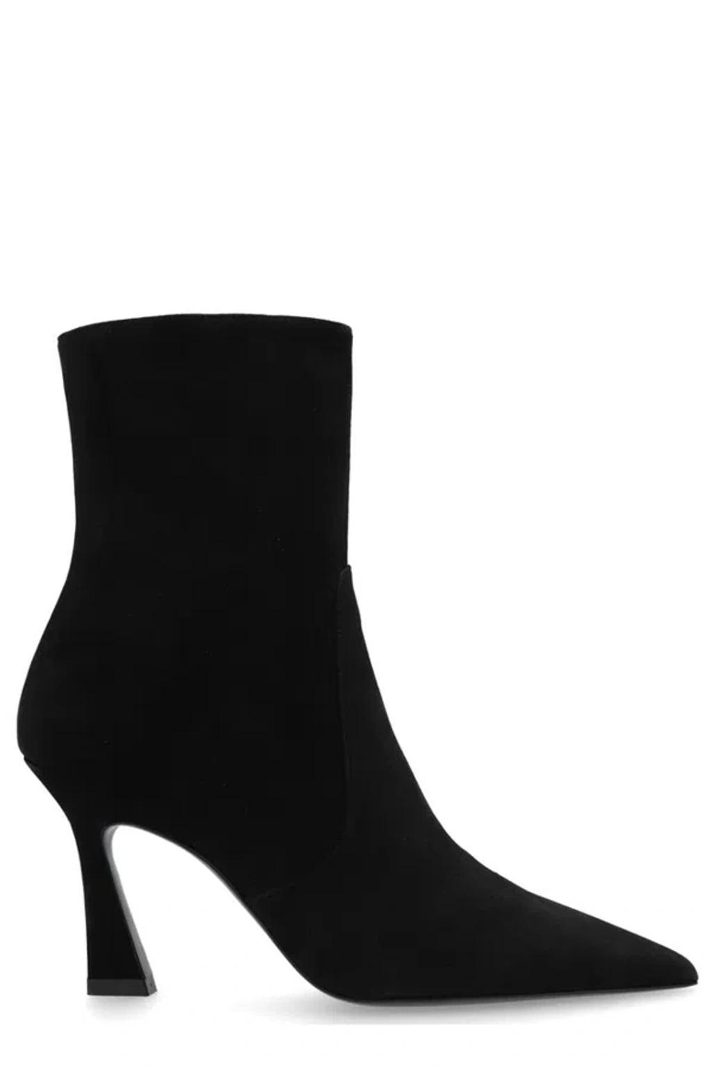 Vinnie Heeled Ankle Boots In Black product image