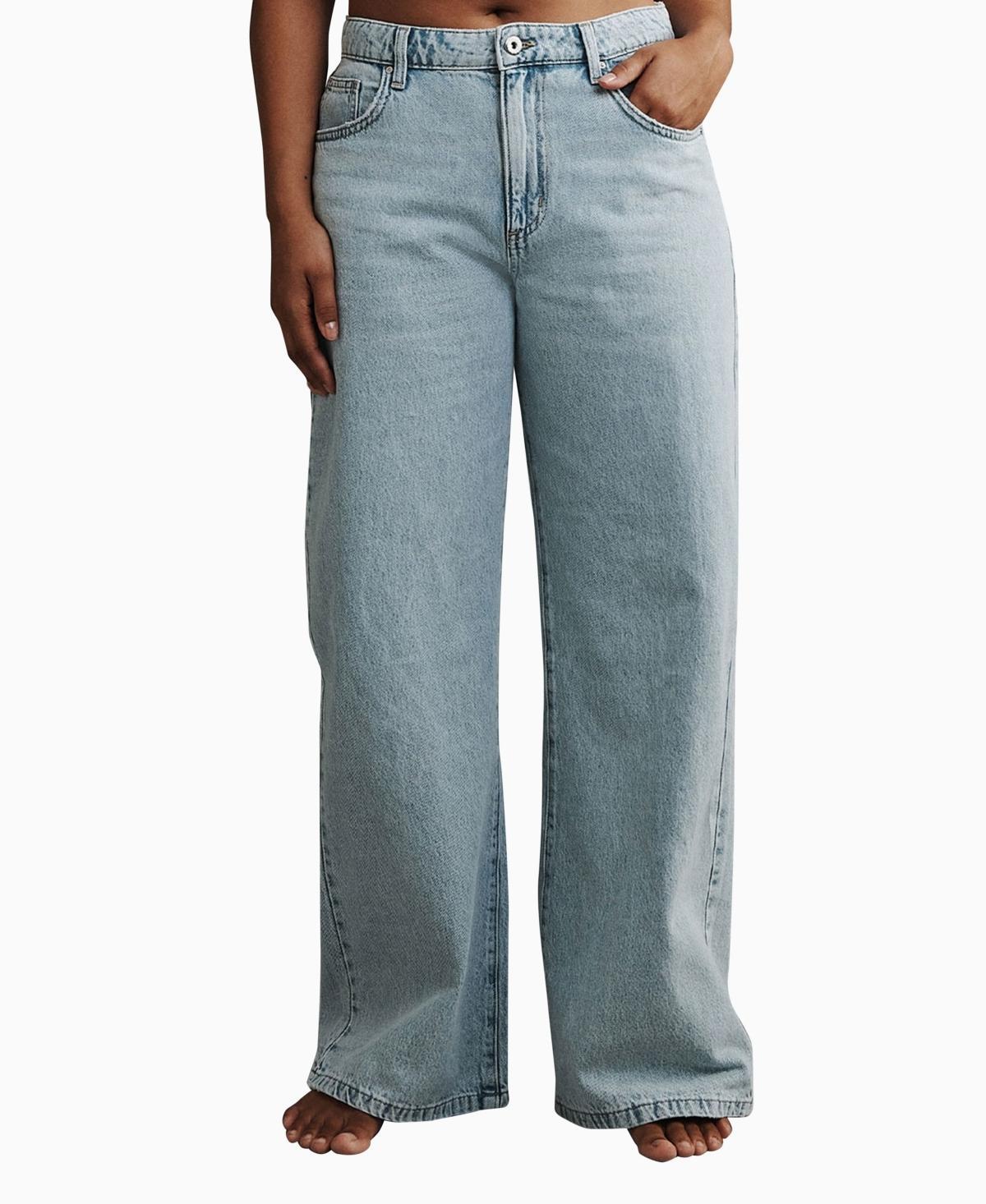 Cotton On relaxed wide leg jeans Product Image