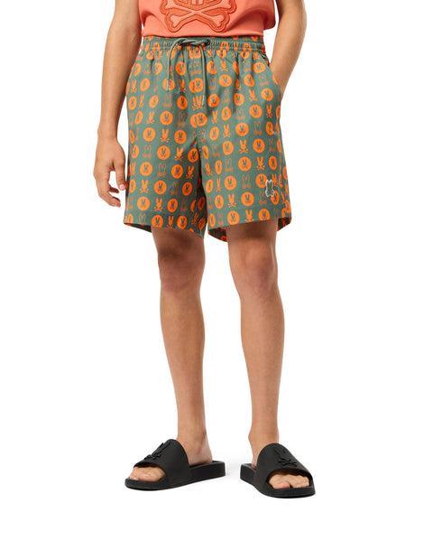 KIDS ARNOLD PRINT SWIM TRUNK - B0W820D200 Product Image