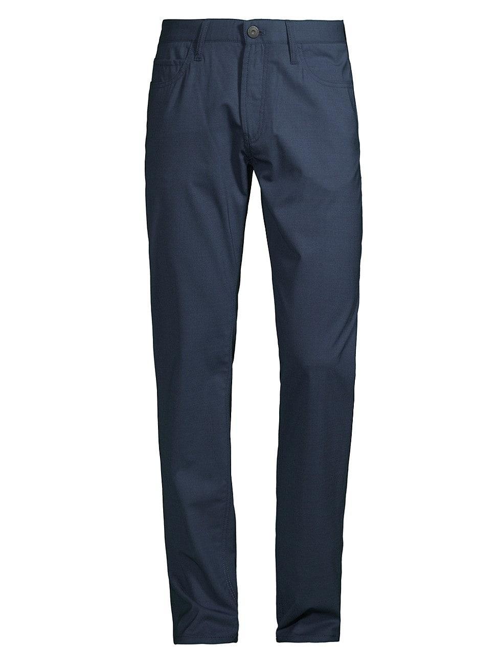 Mens Five-Pocket Stretch Wool Pants Product Image