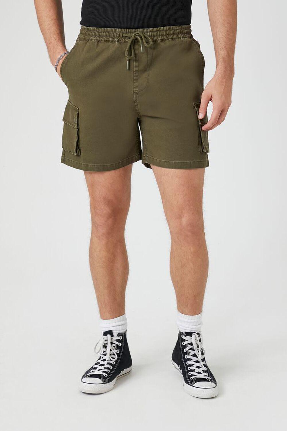 Drawstring Cargo Shorts | Forever 21 Product Image