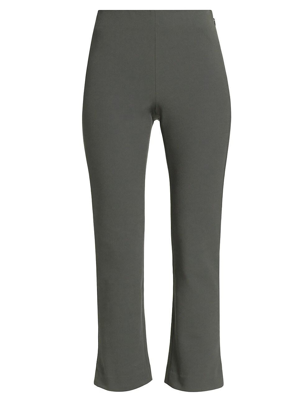 Womens High-Waisted Ankle-Crop Pants Product Image