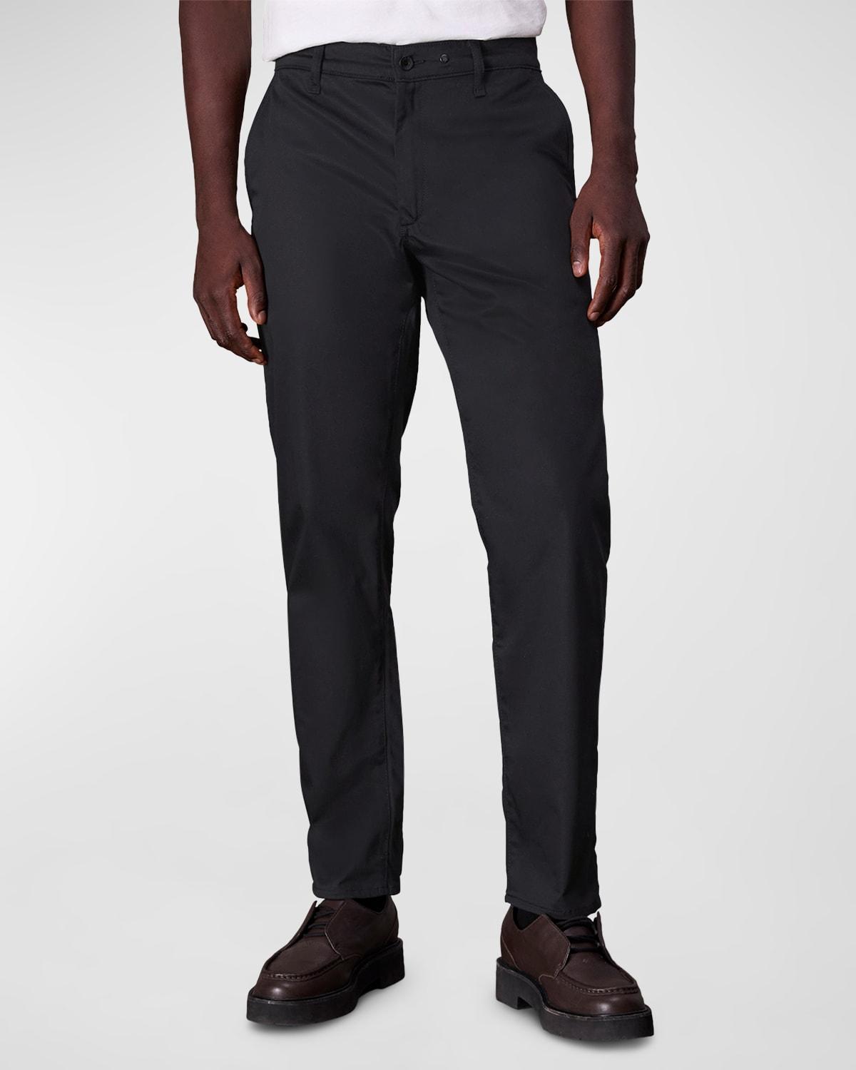 Mens Stretch-Cotton Straight-Leg Chino Pants Product Image