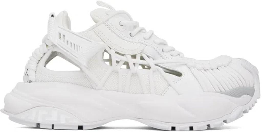 VERSACE White Mercury M_vs_01 Sneakers Product Image