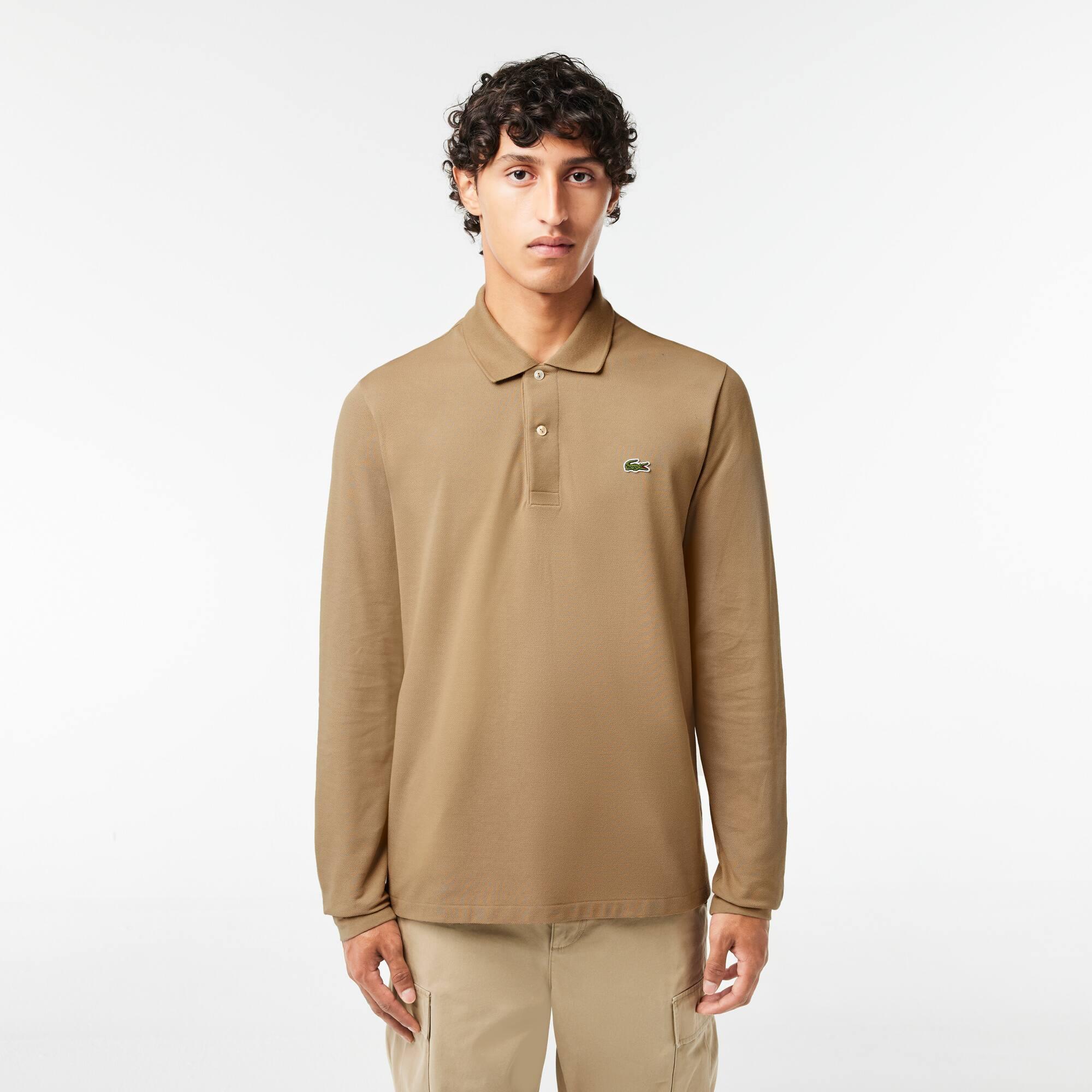 Classic Fit Long Sleeved L.12.12 Polo Shirt Product Image