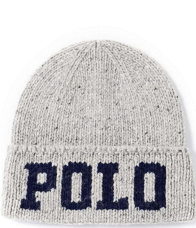 Polo Ralph Lauren Knit Tweed Polo Beanie Product Image