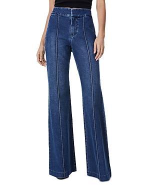 Womens Dylan High-Waisted Wide-Leg Jeans Product Image