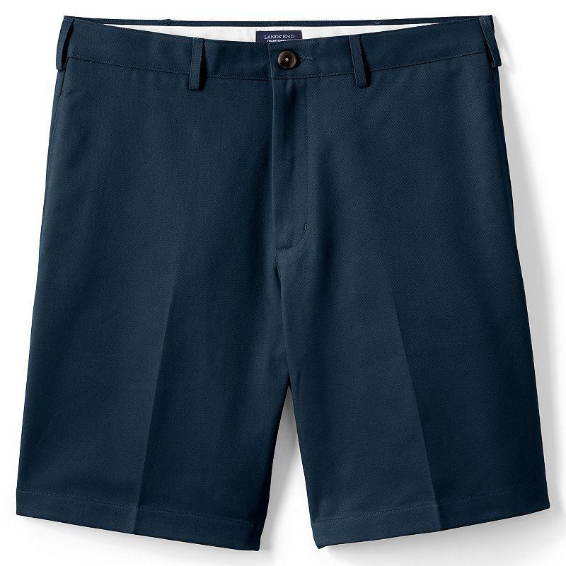 Mens Lands End Classic-Fit 9-inch No-Iron Chino Shorts Product Image