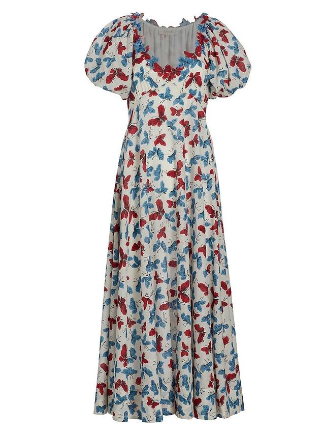 Womens The Opal Butterfly Maxi Dress Product Image