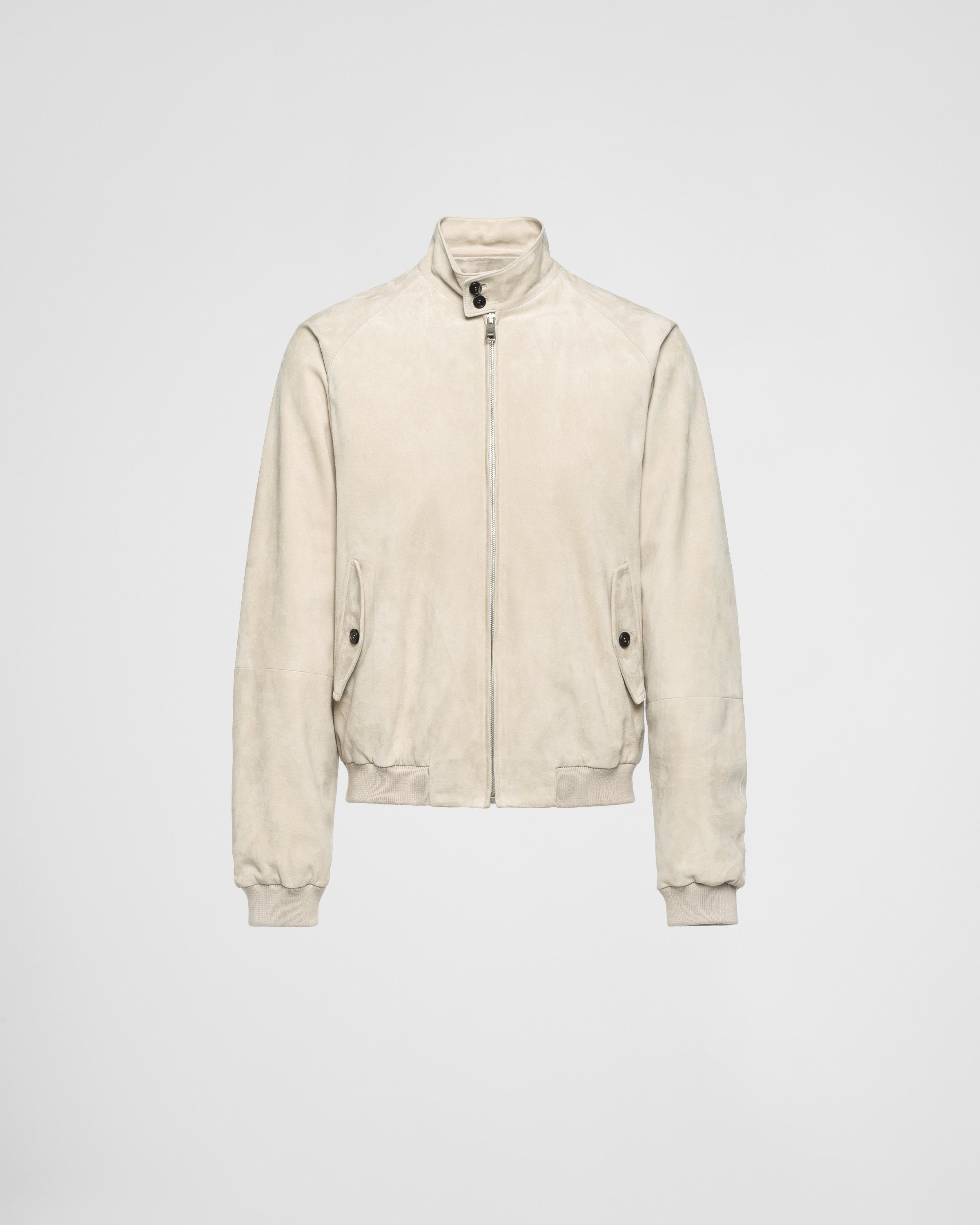 Suede bomber jacket product image