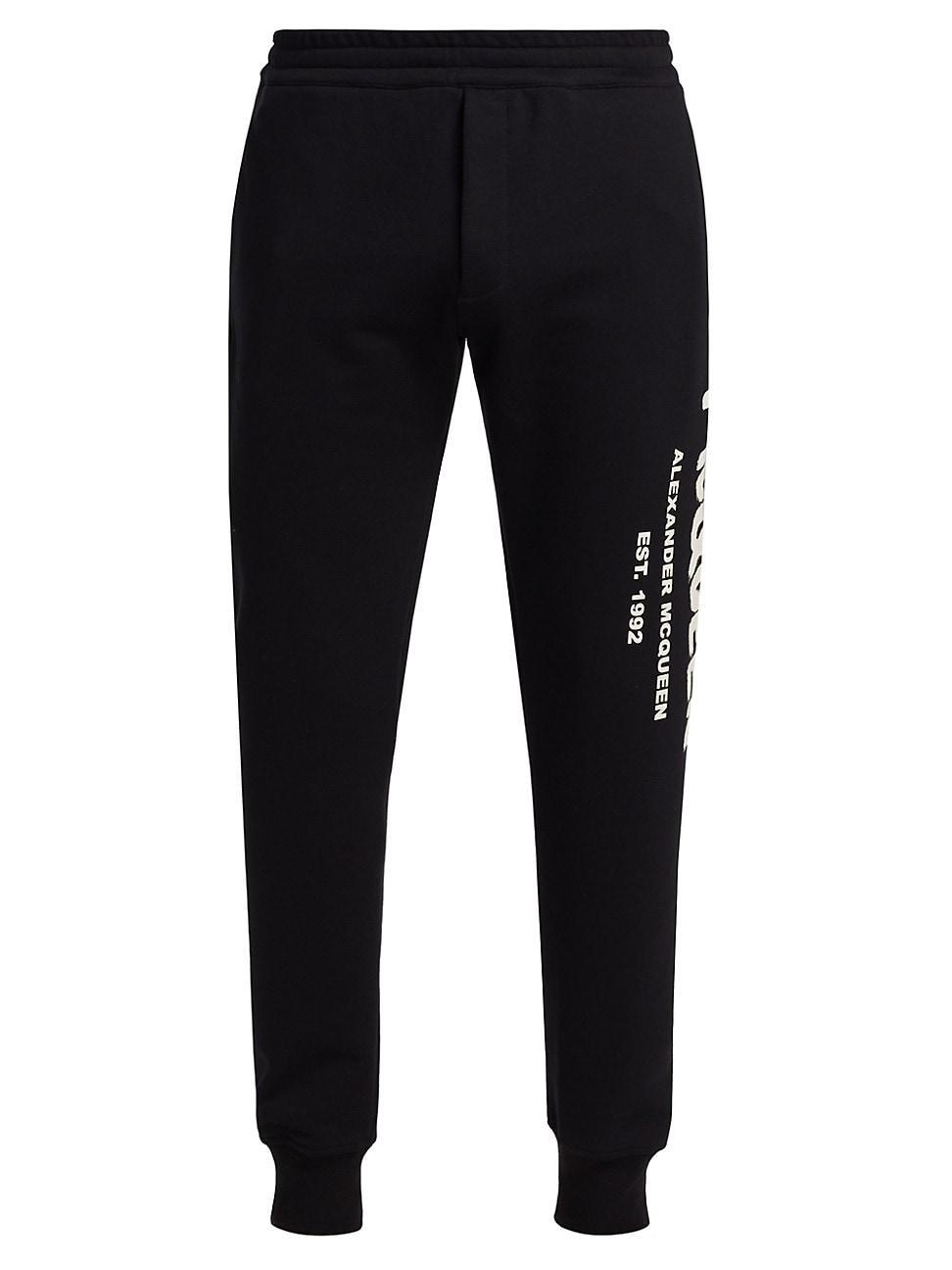 Mens Graffiti Logo Jogger Pants Product Image