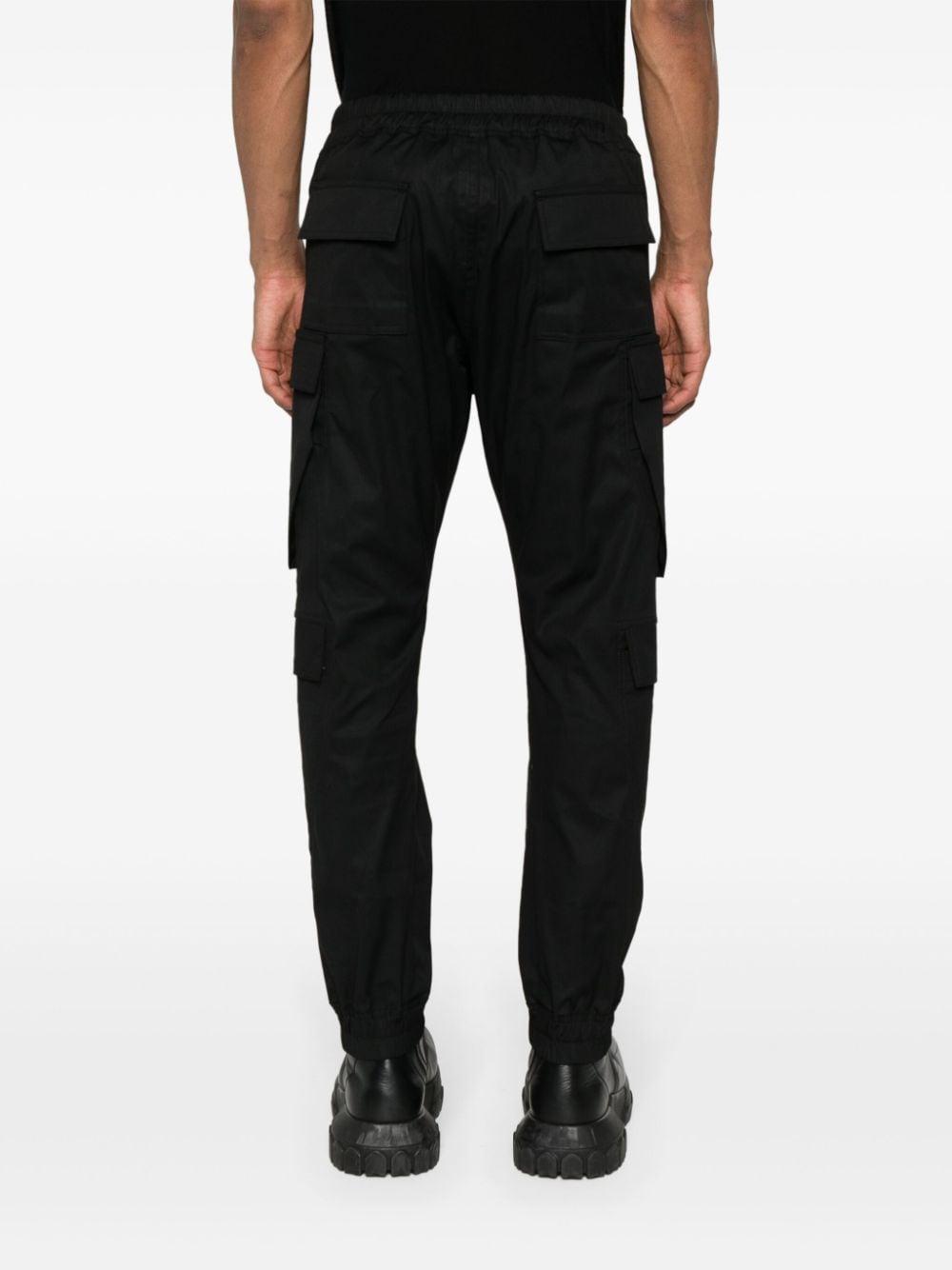 RICK OWENS Mastodon Cut Drawstring Pant In Black Product Image