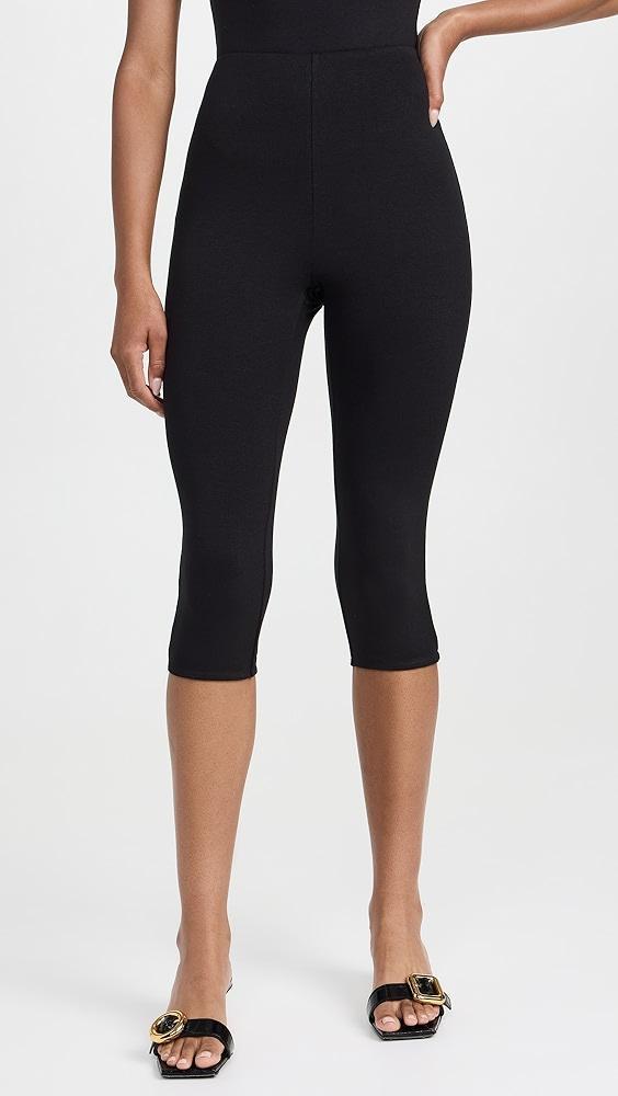 AFRM Ettie Knee Length Capri Pants | Shopbop Product Image