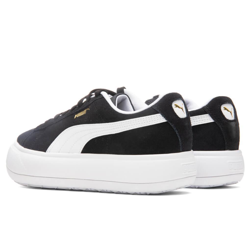 Women's Suede Mayu - Black/White Female Product Image