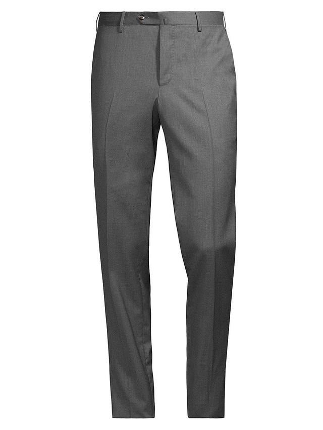 Mens Lux Wool Slim-Fit Pants Product Image