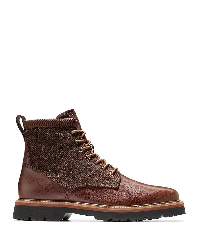 Cole Haan Mens American Classics Waterproof Lace Up Plain Toe Boots Product Image