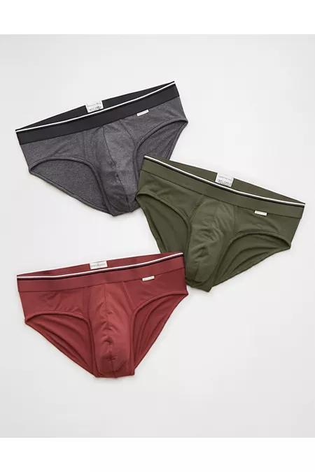 AEO Mens Ultra Soft Brief 3-Pack Men's Product Image