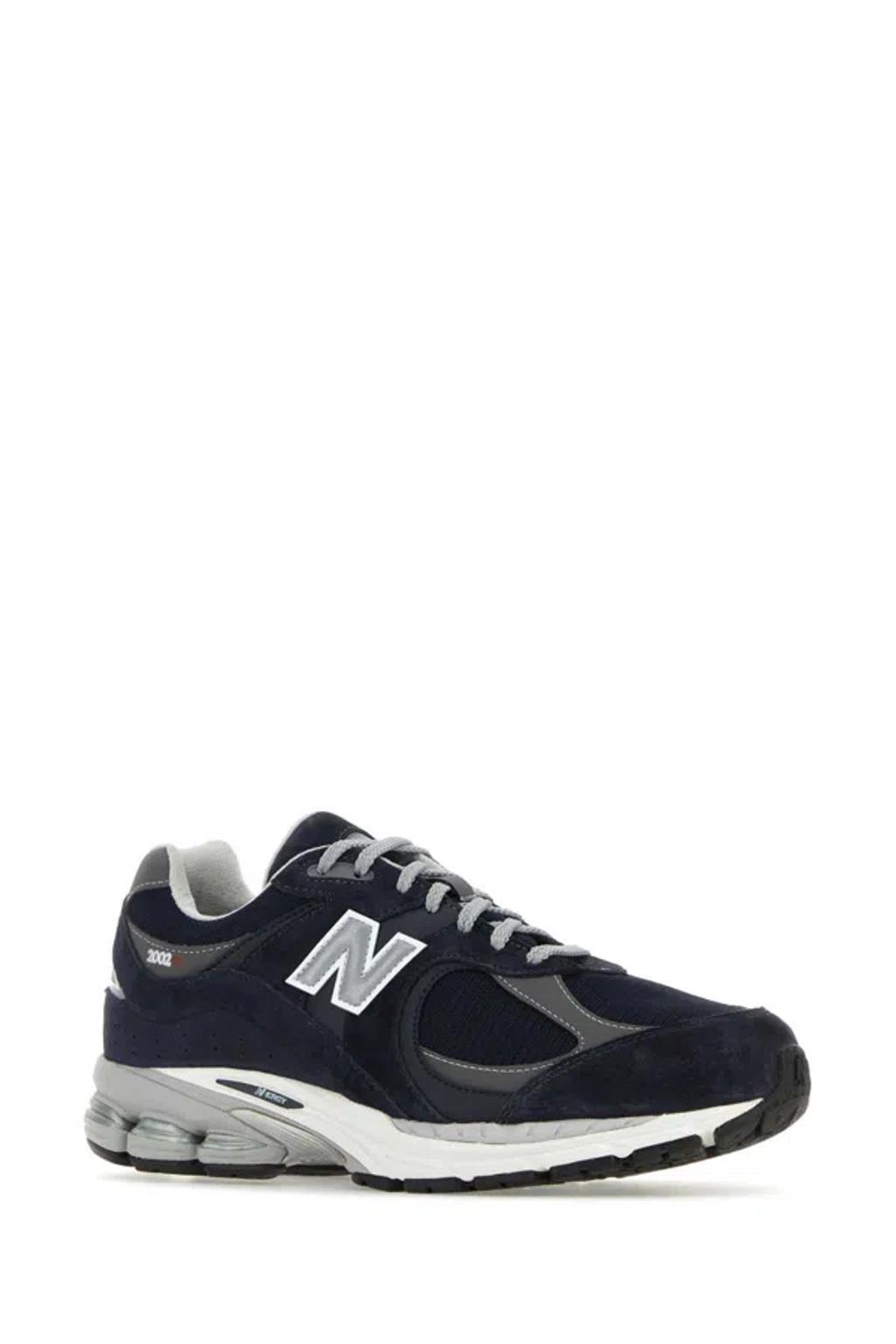 NEW BALANCE Multicolor Suede And Mesh 2002r Sneakers In Blu Product Image