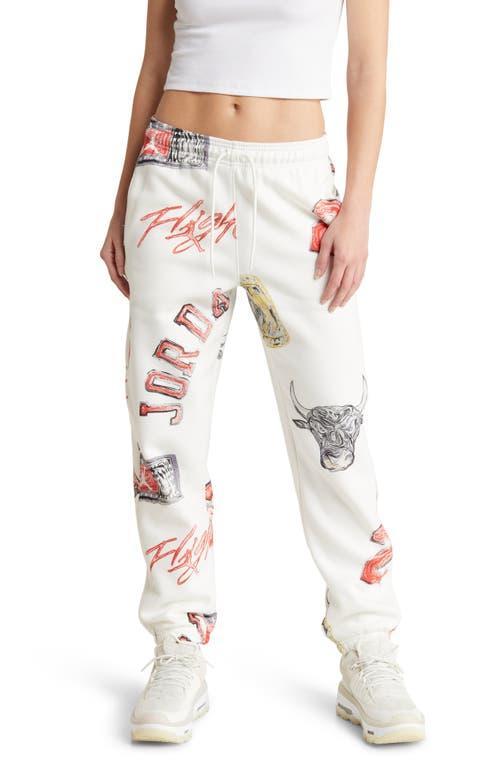 Jordan Brooklyn Print Fleece Sweatpants Product Image