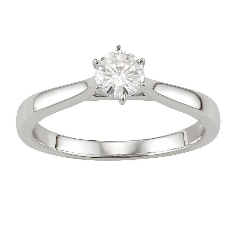 Charles & Colvard(R) Moissanite Solitaire Ring Product Image