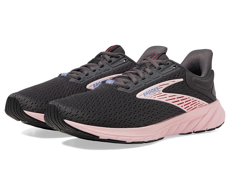 Brooks Anthem 6 (Blackened Pearl/Pink/Rose) Women's Shoes Product Image